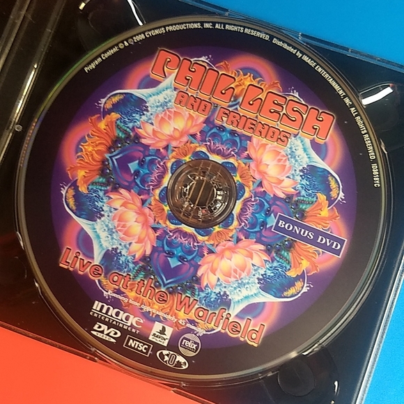 RIP Phil Lesh & Friends Live at the Warfield 2 CD + 1 DVD boxed set, pre owned - Picture 12 of 16